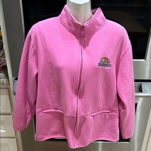 Paww Activewear pink fleece Lake Tahoe Jacket